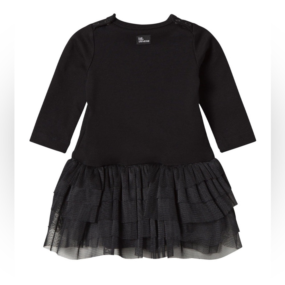 The Tiny Universe Black Dress Tulle